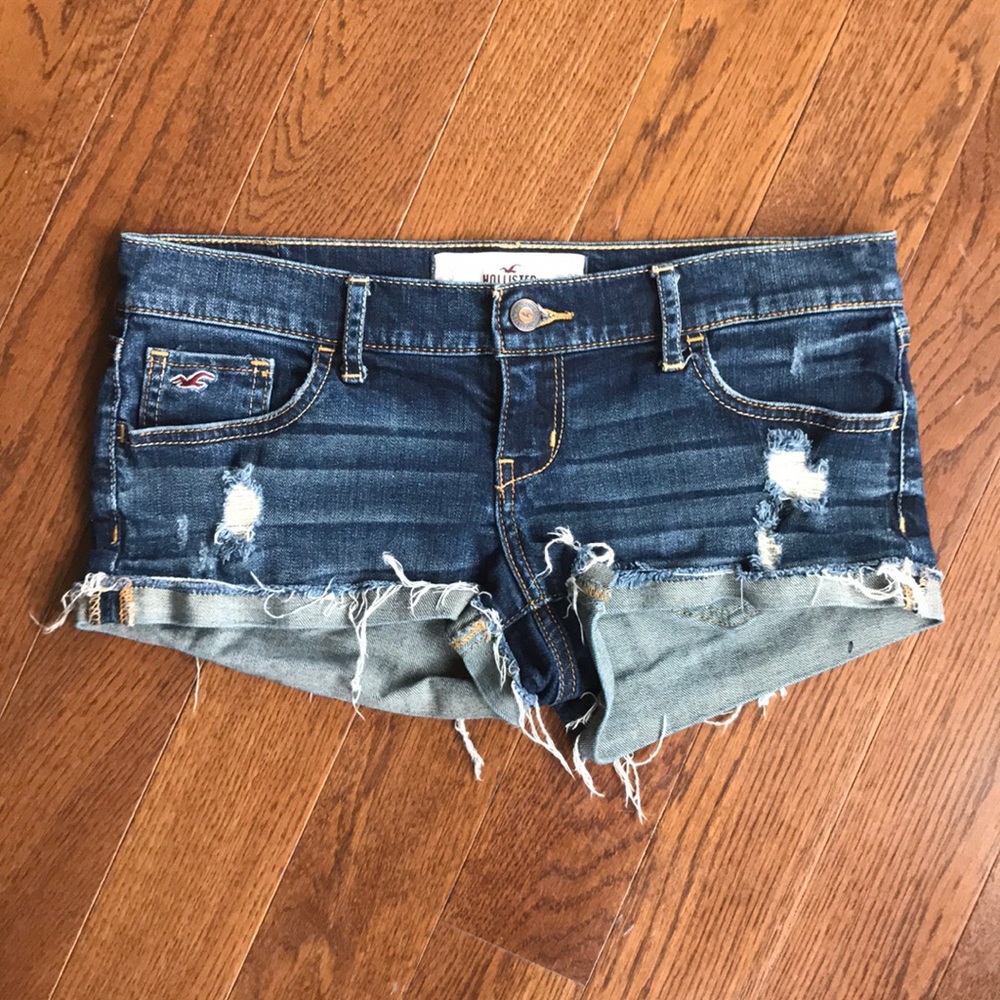 Hollister Distressed Denim Jean Shorts